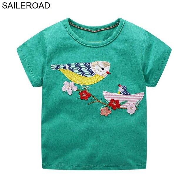 SAILEROAD Animal Giraffe Cotton Baby Toddler Girls Shorts T-Shirts