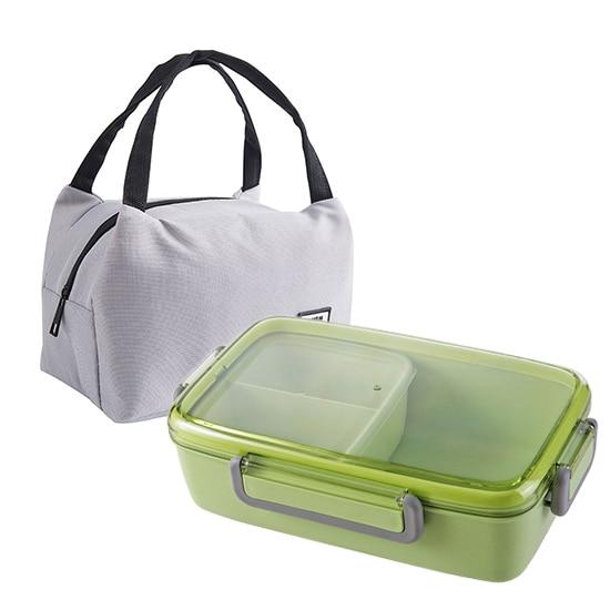 MeyJig Microwave Lunch Box Leak-Proof Independent Lattice Bento Lunch Box for Kids Bento Box Portable Food Container