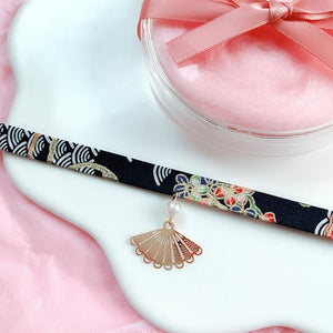 Doreen Box Classic Japanese Style Ribbon Rope Doll Choker