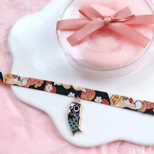 Doreen Box Classic Japanese Style Ribbon Rope Doll Choker