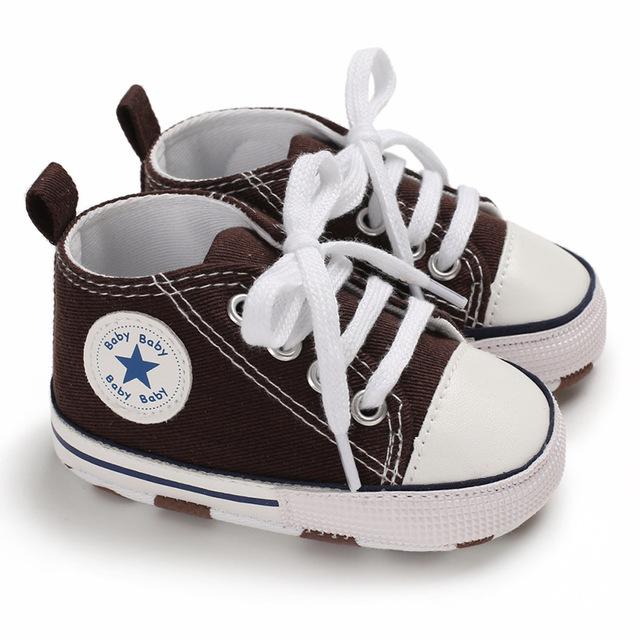 New Canvas Baby Sneaker Sport Shoes For Girls Boys Newborn Shoes