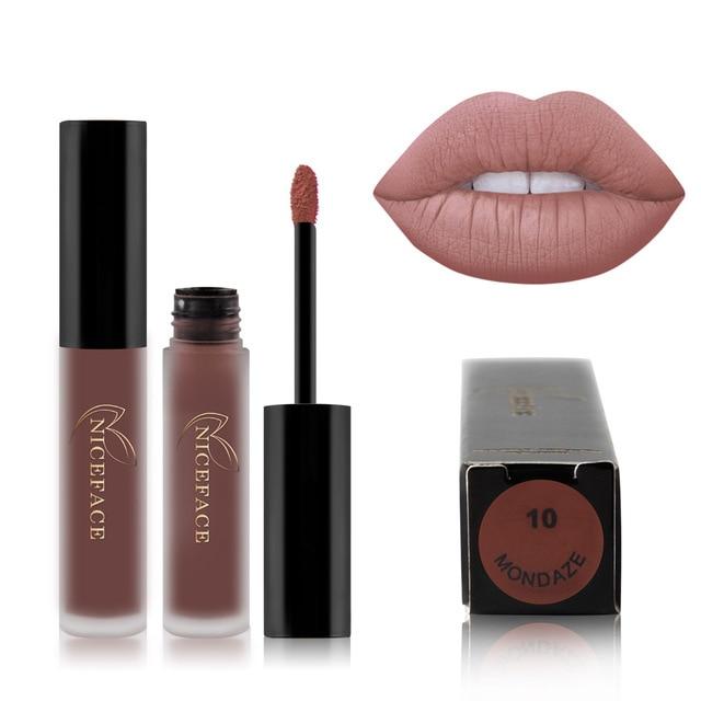 26 color liquid lipstick sexy nude matte liquid lipstick