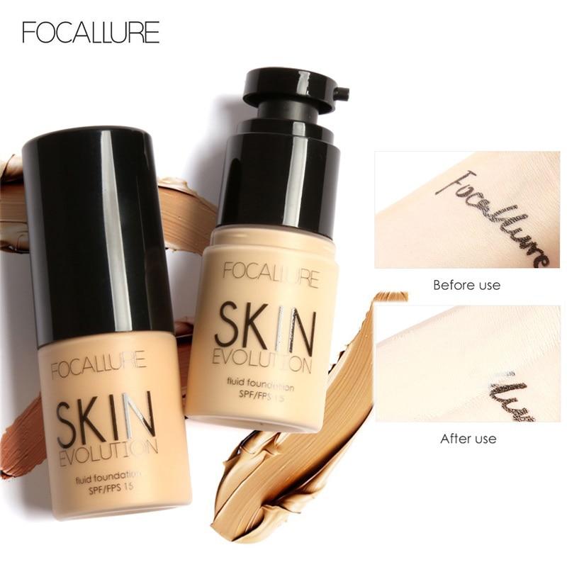 Face Liquid Cream Full Coverage Oil-control Easy to Wear Soft Face Makeup Foundation