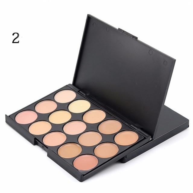 Professional Concealer Palette 15 Color Concealer Facial Face Cream Care Camouflage Makeup base Palettes Cosmetic #C15