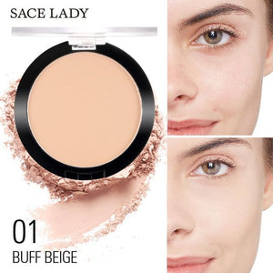 Matte Makeup Pressed Translucent Natural Foundation Compact