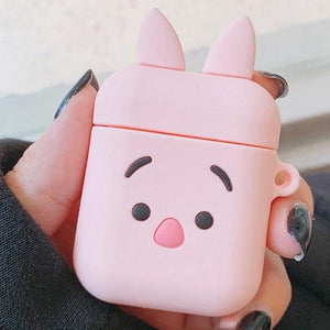 Earphone Case For Airpods Case Silicone Cute Cartoon Soft Headphone Case for Apple Air pods Earpods Cover 3D Bear Accessories