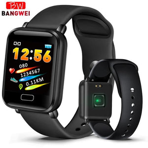 LIGE Smart Bracelet Women IP67 Waterproof Fitness Tracker Wristband Pedometer Heart Rate Monitor Sport Smart watch Android ios